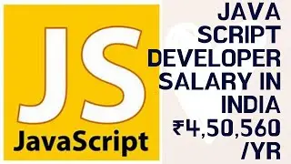 JavaScript Developer Salary in India 2021 #javascript