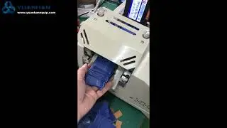 Heat-Shrinkable marking tube cutting and inkjetting machine