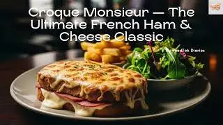 Croque Monsieur &mdash; The Ultimate French Ham & Cheese Classic