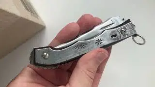 ⚔VTG OLD USSR Pocket Folding Knife with CULLET, ITK Prison Art 60s⚔