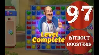 Homescapes Level 97 - [14 moves] [2022] [HD] solution of Level 97 Homescapes[No Boosters]