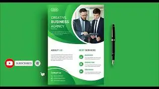 2024 Treading flyer! And Fantastic Flyer Design Best Tutorial  with-Graphic place #amazingf#flyers