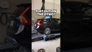 My Volvo V60 Polestar flat out on the dyno! Full video out next week with power figures. Stay tuned!