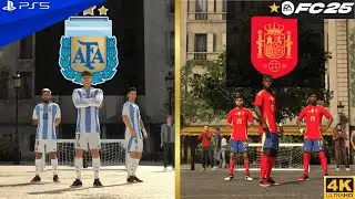 FIFA VOLTA- ARGENTINA vs SPAIN | ALVAREZ, MESSI, N. WILLIAMS, L. YAMAL, GARNACHO, PEDRI
