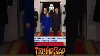 Trump and Biden Leave White House, Arrive at Capitol for Inauguration