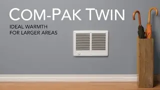 Электрический настенный обогреватель Cadet Com-Pak Twin | Cadet Heat