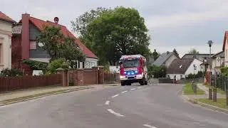 Einsatzfahrt HLF 20 der FF Vehlefanz