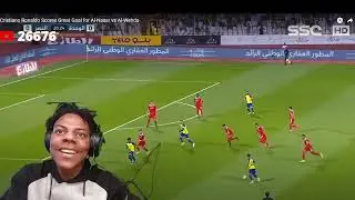 IShowSpeed Reacts To Ronaldo Goal