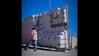 flipping a fiberglass pool