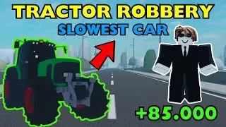 Robbery With The SLOWEST CAR In EMERGENCY HAMBURG | TRACTOR 🚜💥
