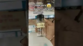 rs13/- glass jars kitchen items in dmart #kodaddmart #trendingshorts #dmartkitchenitems #glassjars