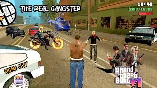 GTA VI 🔥 The Most Realistic Gangster Life in Crime City #gaming #games #gta 