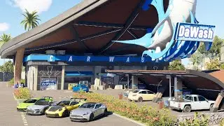 Ролевая игра Crew Motorfest: покупка автомойки на новом острове Мауи