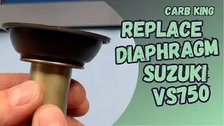 Yamaha VS750 Replacing the Diaphragm | Step-by-Step Guide by Carb King