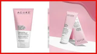 ACURE Buildup Balancing Hemp & Apple Cider Vinegar Shampoo  100% Vegan  Resets & Balances Hair for