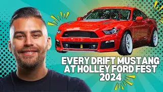 Every Drift Mustang at Holley Ford Fest 2024!