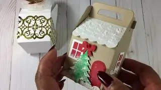 Christmas Cottage Box - Stuff It! Collab w/poetspice February 2020