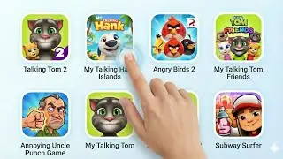 Talking Tom 2, My Talking Hank Islands, Angry Birds 2 & Friends - Ultimate Fun on Hoo Gaming Zone!