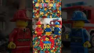 Lego City Fire Rescue: A Heroic Blaze Battle  #minifigure