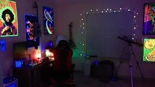 Vintage Blacklight poster collection.