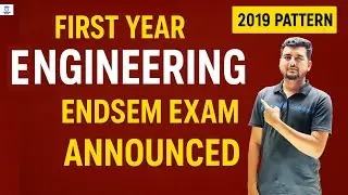 First Year Engineering 2019 Pattern Endsem Exam Time Table Announced!