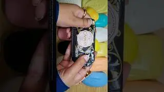 Black Camay Soap Unpacking ASMR Soap Opening #satisfying #asmr #unpacking #asmrsoap #soap #sabun