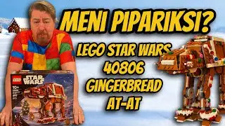Meni pipariksi? Lego 40806 Gingerbread AT-AT #lego  #legostarwars #lekoomo