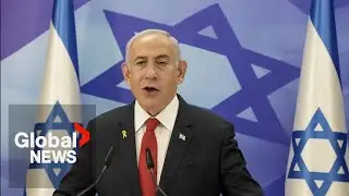 Netanyahu defends military offensive in Gaza, lashes out at &ldquo;global campaign of lies&rdquo;
