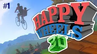 HAPPY WHEEL 3D : First time play this game #happywheels #3d #game