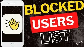 How to See Blocked Users List in Clubhouse  App