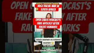 Coloured people of South Africa are fuming at black people,because of this. #racialequity #coloured