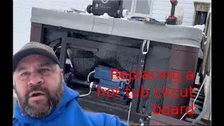 Hot Tub Hustler Installs a Balboa BP7 Hot Tub Circuit Board