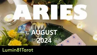 ♈ ARIES AUGUST 2024 // Surprises in Love, money and career, obstacles and new opportunities revealed