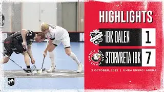 Highlights IBK Dalen vs Storvreta IBK 1-7