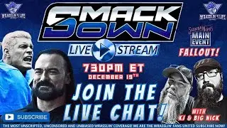 WWE Smackdown Live Watch Party - Join the Wrasslin' Fans United (December 19, 2025) #wwe #smackdown