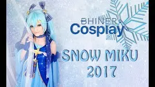 【Bhiner cosplay】 Vocaloid Snow Miku 2017 Cosplay Costume - UNPACKING & REVIEW