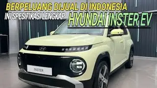 Intip Spesifikasi Lengkap HYUNDAI INSTER EV Yang Berpeluang Masuk Pasar SUV LISTRIK di Indonesia