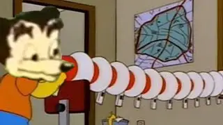 Bart&rsquo;s Megaphone plays SPAGHET