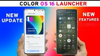 Install Oppo ColorOS 16  System Launcher | for Oppo Reno 11f,F27/F25 Pro,Reno 11,12,Reno 10,12 Pro