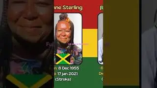Tribute to dead Reggae singers