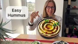 How to make Hummus the easy way! No Preservatives, No Plastic! Best Organic Ingredients!