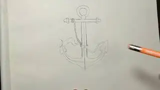 An Anchor || How to draw an Anchor - step by step ||