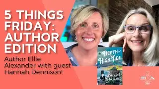 Cozy Mysteries Author Interview ☠️📚 5 Things Friday - Hannah Dennison