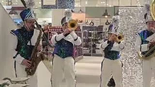 John Lewis Xmas Ad Launch 2025 performed by The Hornmowers | Brass Band