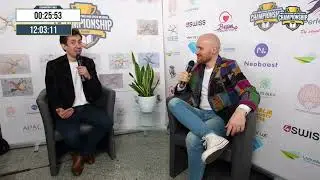 World Mind Mapping And Speed Reading Championships 2023 - Alex and Jerome Interview