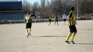 27 minutos. Barral cabecea al poste, ocasi&oacute;n local (C.D. Barajas)