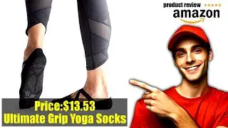 Buy New Balance | New Balance Yoga Socks for Women/Men - Non Slip Barre Socks with Grips/Straps |