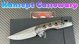 Kansept Cassowary Classy gent carry knife !  Koch tools design !