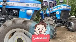 sonalika DI 745 III 4WD HDM 2023 MODEL #tractor #tractorlover #sonalika#viral