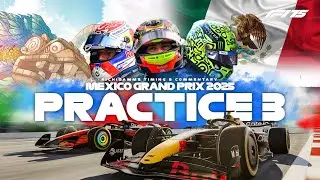 F1 LIVE PRACTICE 3 - Mexico GP 2025 | Timing & Commentary